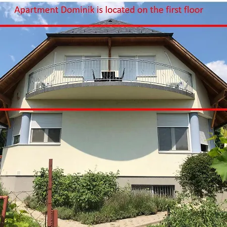 דירה Dominik Apartmanhaz *